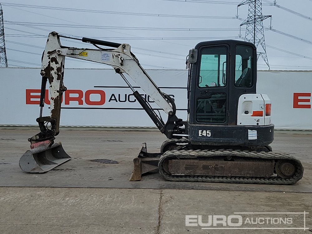 2013 Bobcat E45 - Mini bager: slika 2 2013 Bobcat E45 - Mini bager: slika 2