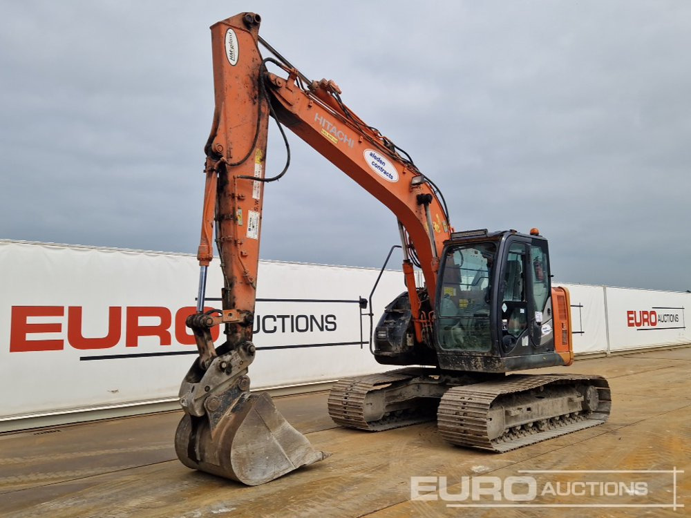 2013 Hitachi ZX135US-5B - Bager guseničar: slika 1 2013 Hitachi ZX135US-5B - Bager guseničar: slika 1