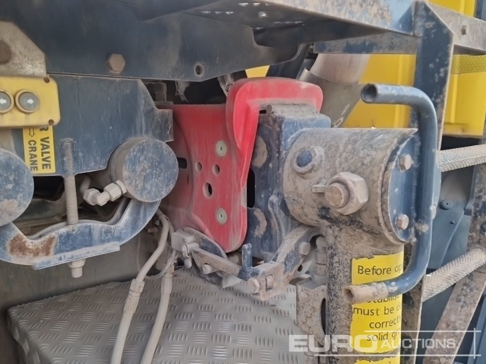 Istovarivač, Kamion sa dizalicom 2013 Scania P400: slika 28