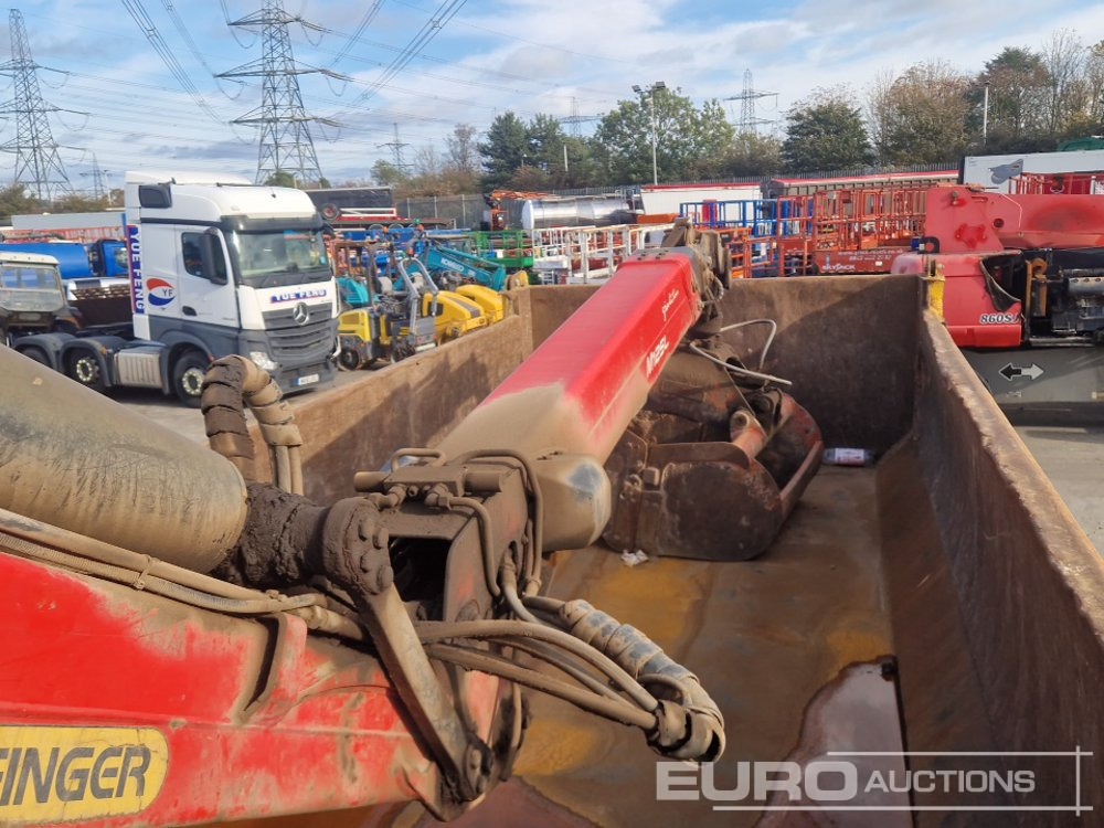 Istovarivač, Kamion sa dizalicom 2013 Scania P400: slika 22