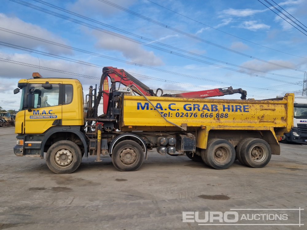2013 Scania P400 - Istovarivač, Kamion sa dizalicom: slika 2 2013 Scania P400 - Istovarivač, Kamion sa dizalicom: slika 2