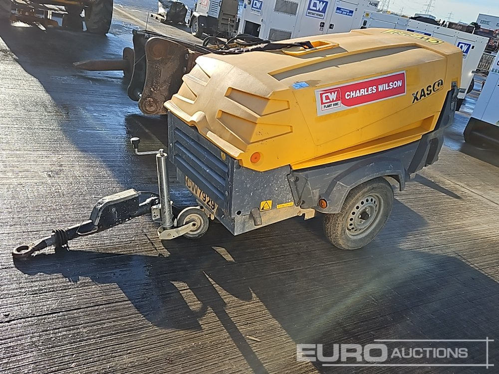 2014 Atlas Copco XAS 67 - Kompresor za vazduh: slika 1 2014 Atlas Copco XAS 67 - Kompresor za vazduh: slika 1