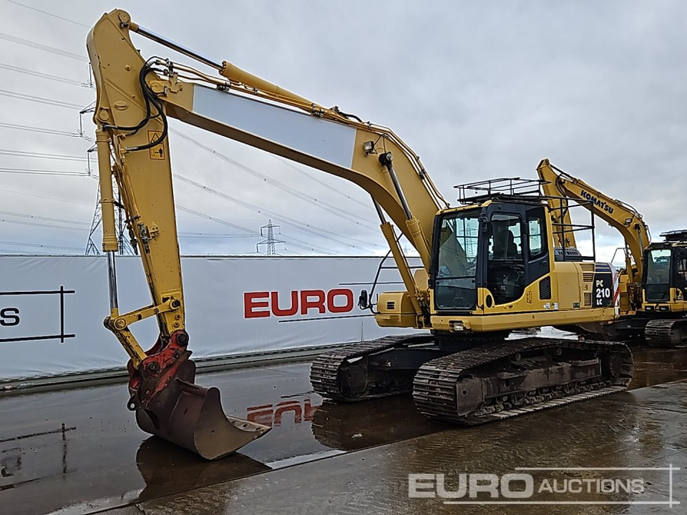 2014 Komatsu PC210LC-8 - Bager guseničar: slika 1 2014 Komatsu PC210LC-8 - Bager guseničar: slika 1