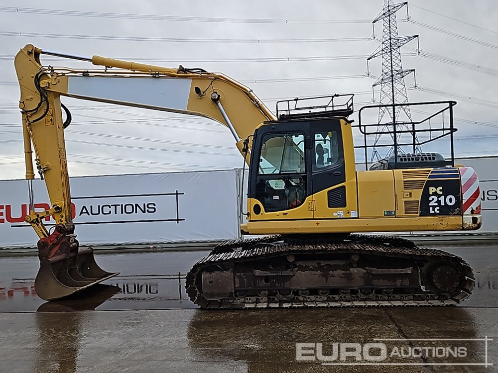2014 Komatsu PC210LC-8 - Bager guseničar: slika 2 2014 Komatsu PC210LC-8 - Bager guseničar: slika 2