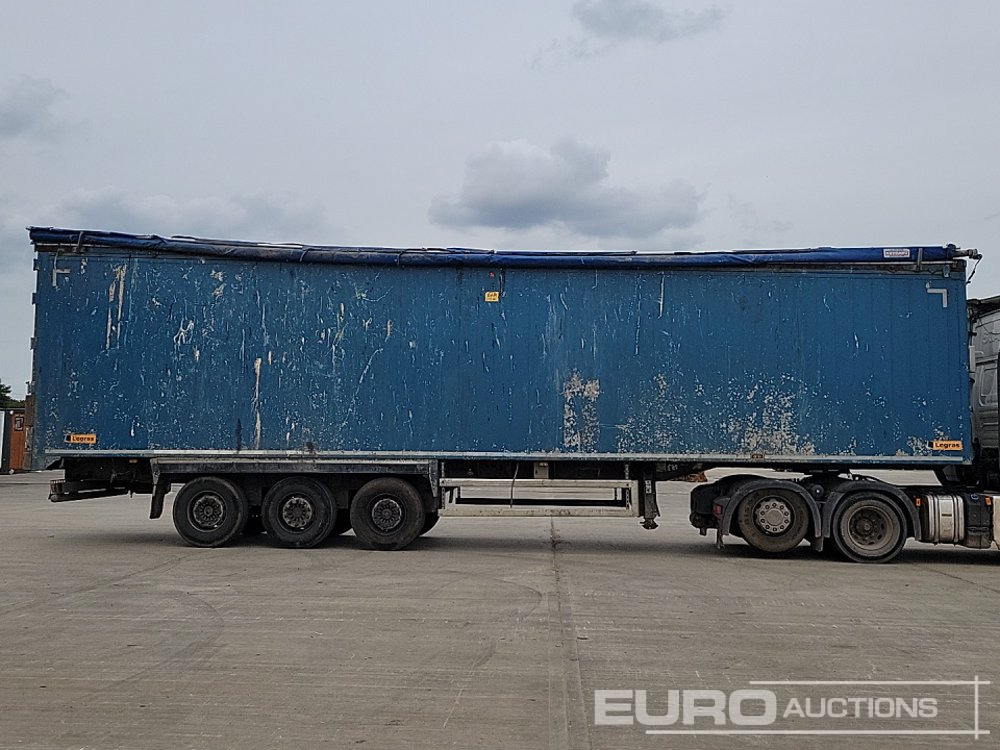 Poluprikolica sa pokretnim podom 2014 Legras Industries Tri Axle Walking Floor Trailer, Easy Sheet: slika 6