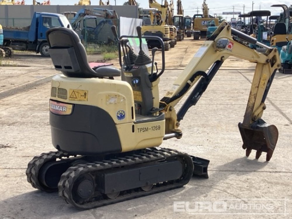 2014 Yanmar SV08-1A (S) - Mini bager: slika 3 2014 Yanmar SV08-1A (S) - Mini bager: slika 3