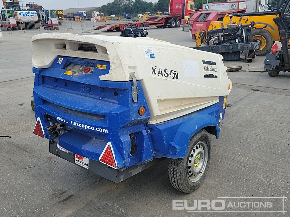 2015 Atlas Copco XAS 67 - Kompresor za vazduh: slika 5 2015 Atlas Copco XAS 67 - Kompresor za vazduh: slika 5