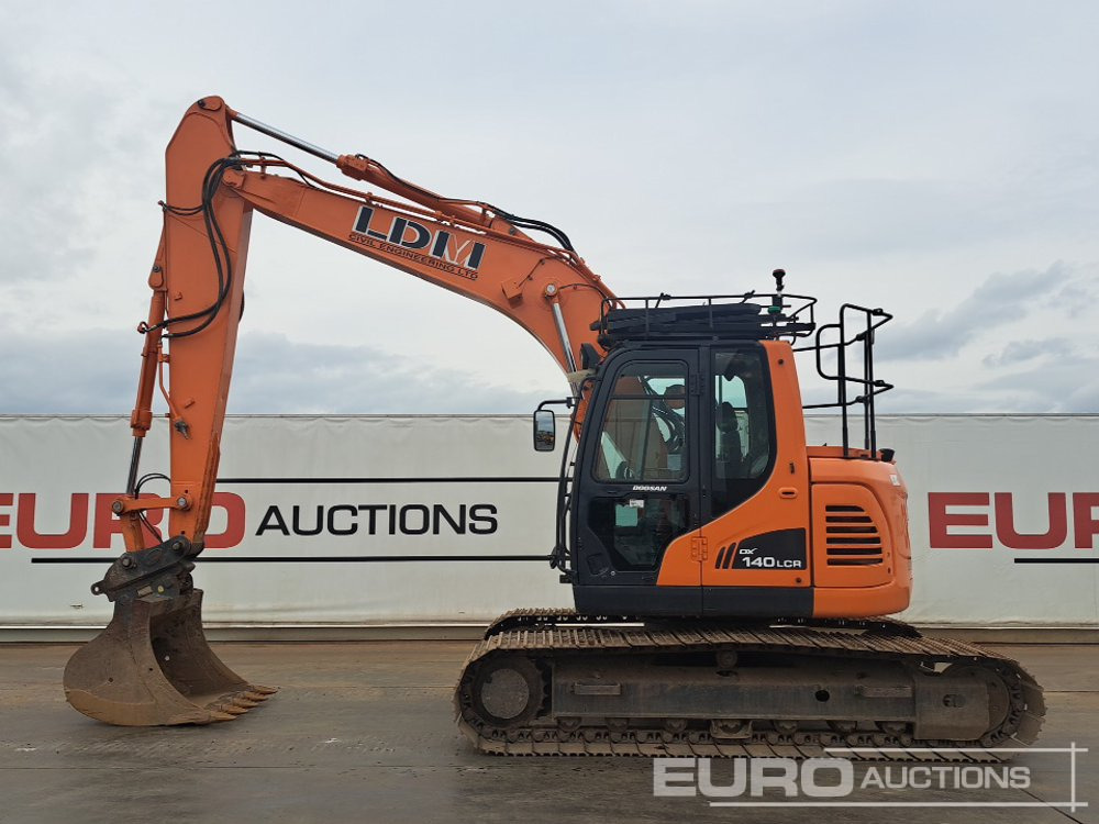 2015 Doosan DX140LCR-3 - Bager guseničar: slika 2 2015 Doosan DX140LCR-3 - Bager guseničar: slika 2