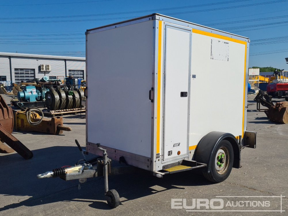 2015 Hazlewood Single Axle Box Trailer, Oil Extraction Unit, Electric Motor, 120 Gallon Tanks (2 of) - Prikolica za prevoz radnih mašina: slika 1 2015 Hazlewood Single Axle Box Trailer, Oil Extraction Unit, Electric Motor, 120 Gallon Tanks (2 of) - Prikolica za prevoz radnih mašina: slika 1