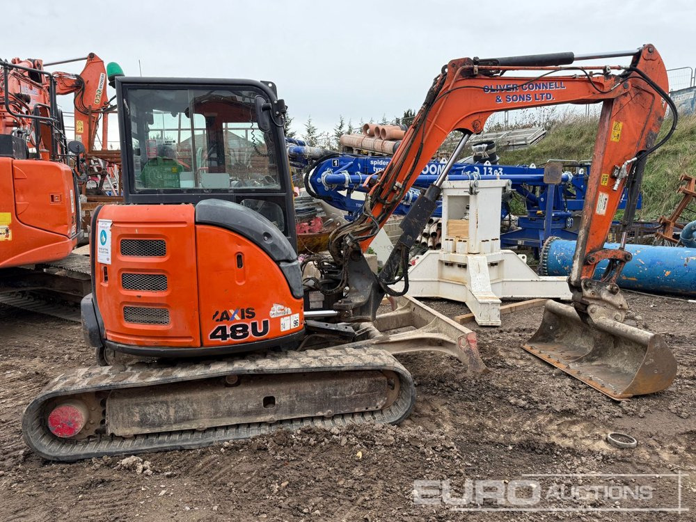 2015 Hitachi ZX48U-5A - Mini bager: slika 3 2015 Hitachi ZX48U-5A - Mini bager: slika 3