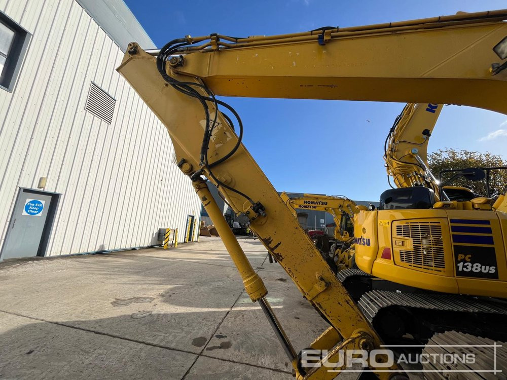2015 Komatsu PC138US-10 - Bager guseničar: slika 2 2015 Komatsu PC138US-10 - Bager guseničar: slika 2
