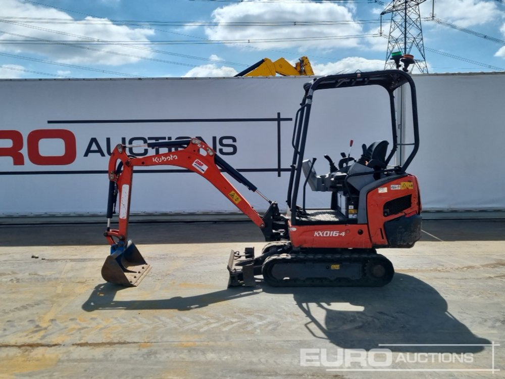2015 Kubota KX016-4 - Mini bager: slika 2 2015 Kubota KX016-4 - Mini bager: slika 2