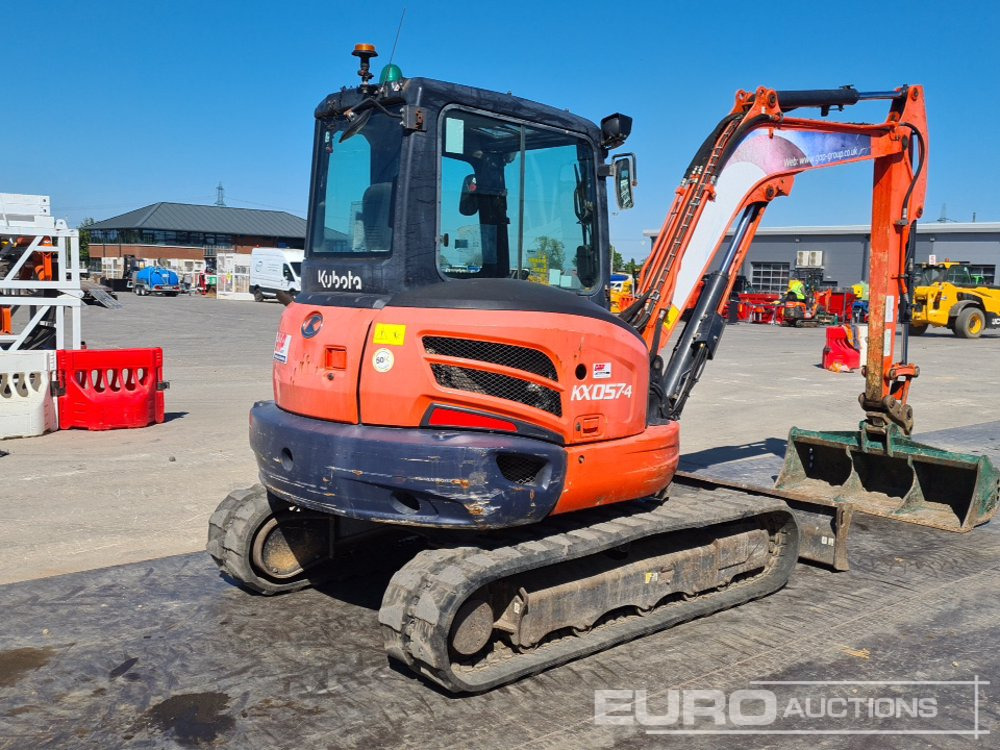 2015 Kubota KX057-4 - Mini bager: slika 5 2015 Kubota KX057-4 - Mini bager: slika 5