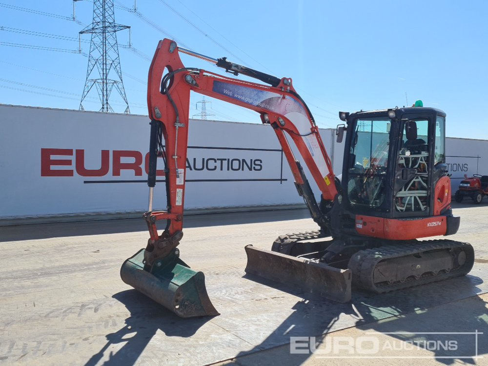2015 Kubota KX057-4 - Mini bager: slika 1 2015 Kubota KX057-4 - Mini bager: slika 1