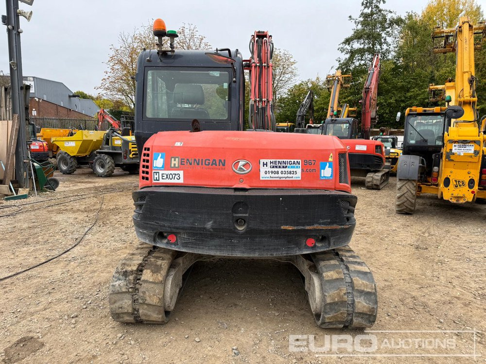 2015 Kubota KX080-4 - Mini bager: slika 2 2015 Kubota KX080-4 - Mini bager: slika 2