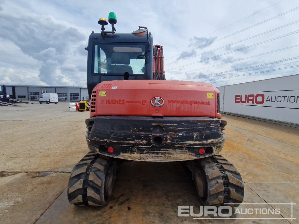 2015 Kubota KX080-4 - Mini bager: slika 4 2015 Kubota KX080-4 - Mini bager: slika 4