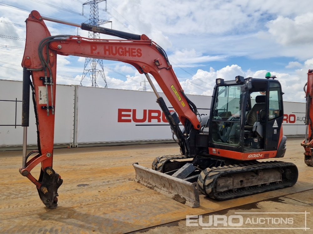 2015 Kubota KX080-4 - Mini bager: slika 1 2015 Kubota KX080-4 - Mini bager: slika 1