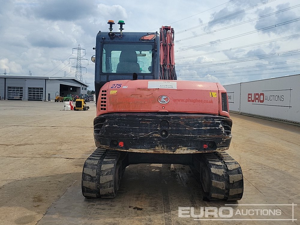 2015 Kubota KX080-4 - Mini bager: slika 4 2015 Kubota KX080-4 - Mini bager: slika 4