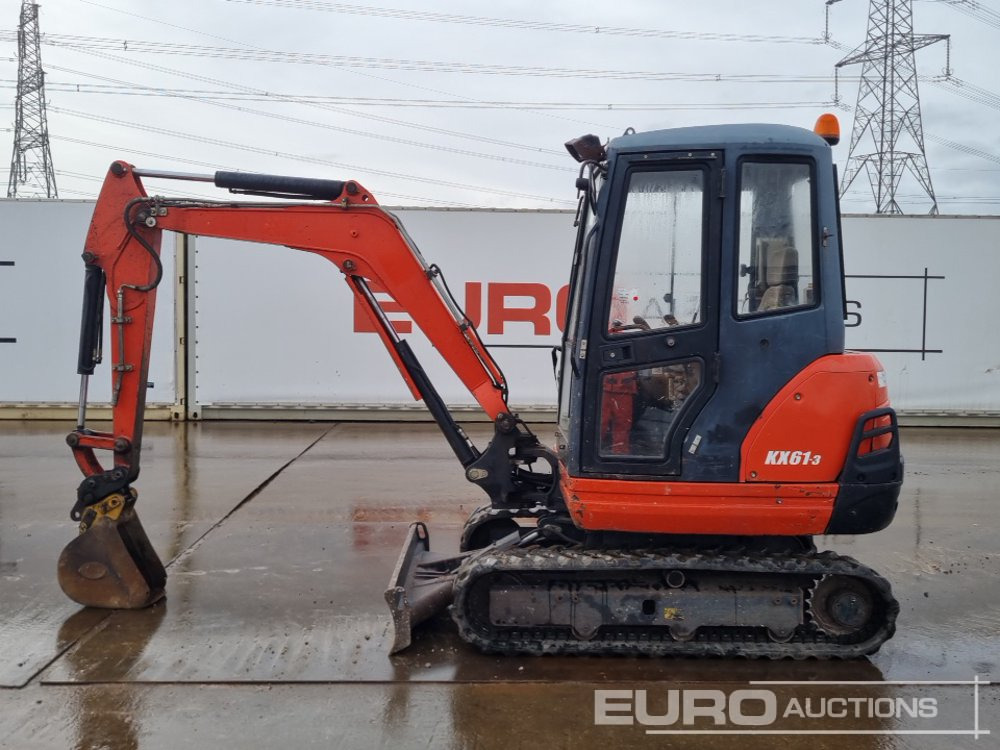 2015 Kubota KX61-3 - Mini bager: slika 2 2015 Kubota KX61-3 - Mini bager: slika 2