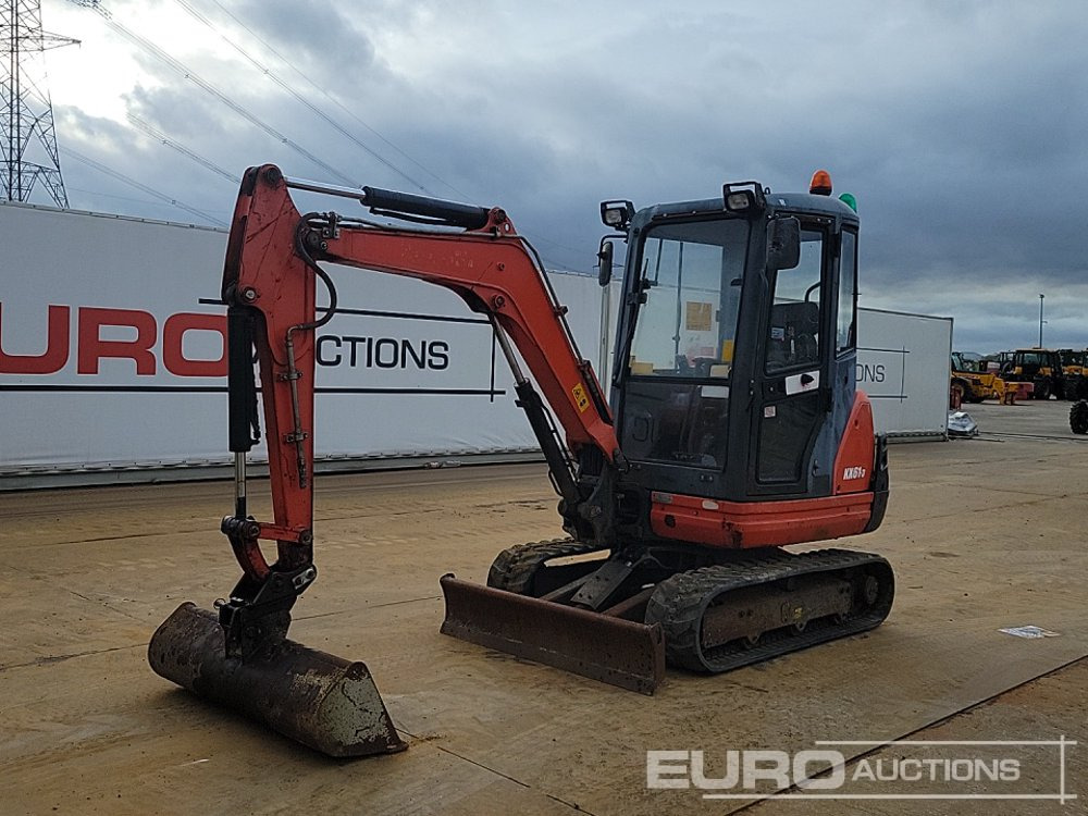 2015 Kubota KX61-3 - Mini bager: slika 1 2015 Kubota KX61-3 - Mini bager: slika 1