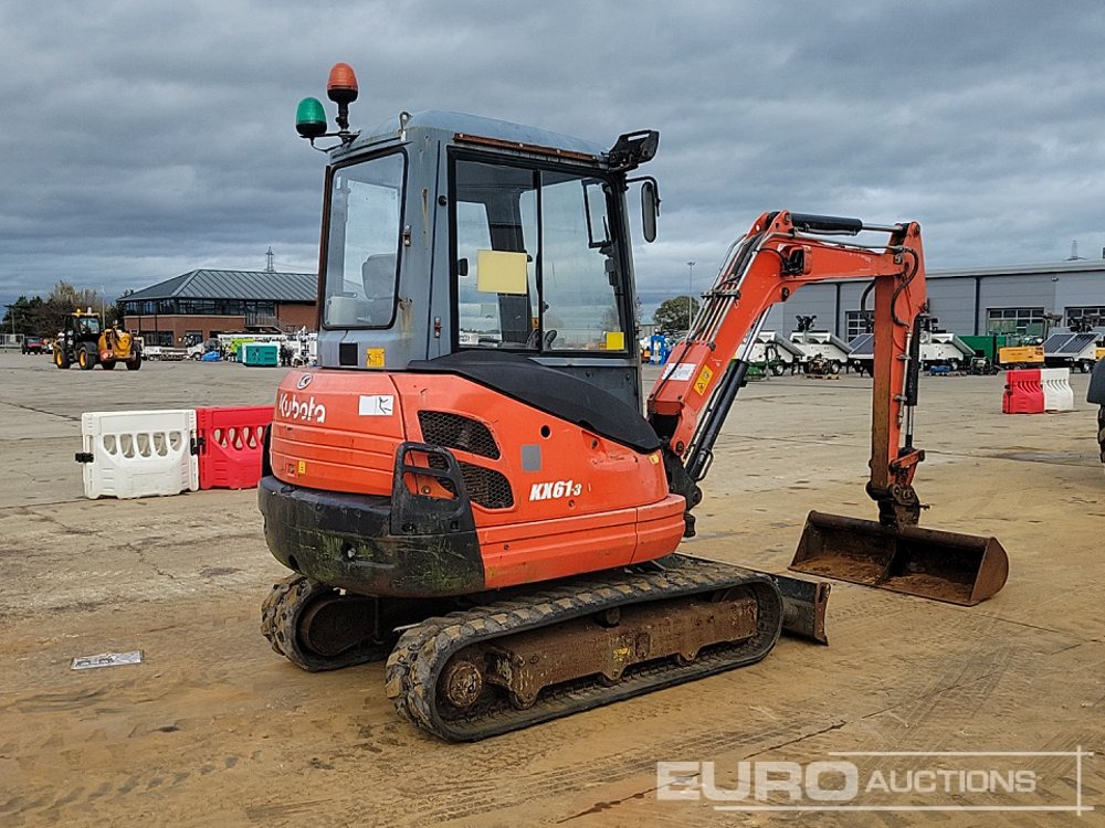 2015 Kubota KX61-3 - Mini bager: slika 5 2015 Kubota KX61-3 - Mini bager: slika 5