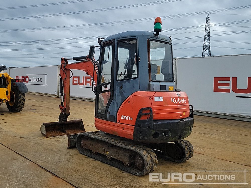 2015 Kubota KX61-3 - Mini bager: slika 3 2015 Kubota KX61-3 - Mini bager: slika 3