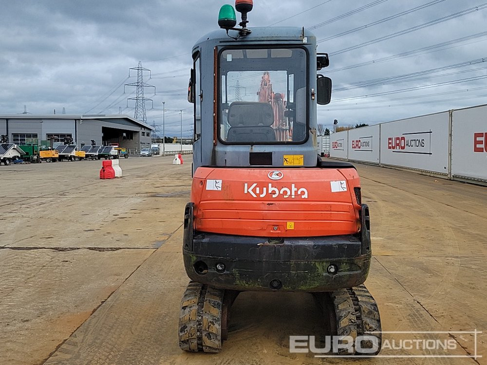 2015 Kubota KX61-3 - Mini bager: slika 4 2015 Kubota KX61-3 - Mini bager: slika 4