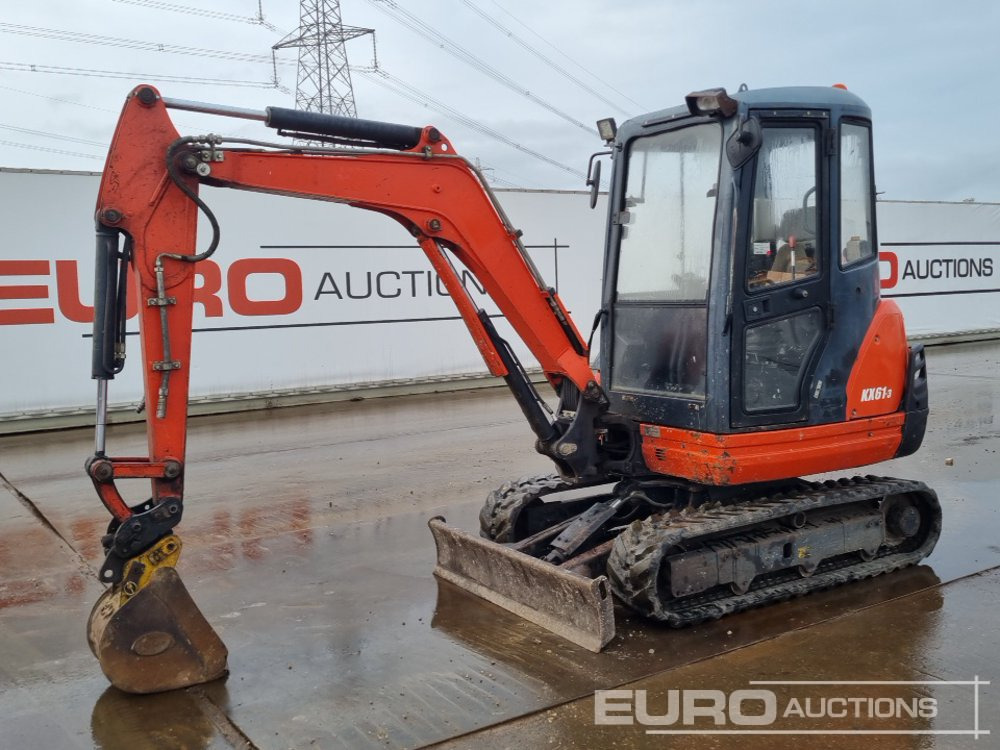 2015 Kubota KX61-3 - Mini bager: slika 1 2015 Kubota KX61-3 - Mini bager: slika 1