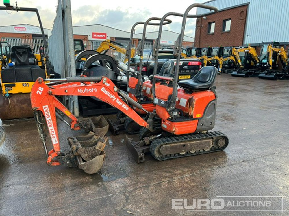 2015 Kubota U10-3 - Mini bager: slika 2 2015 Kubota U10-3 - Mini bager: slika 2