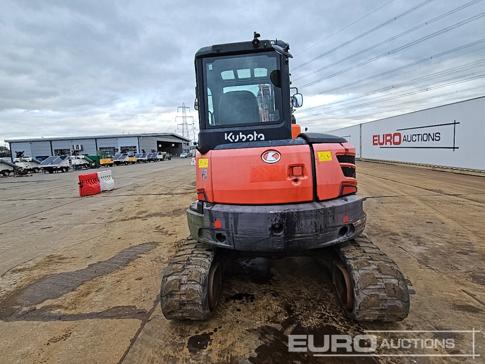 2015 Kubota U55-4 - Mini bager: slika 4 2015 Kubota U55-4 - Mini bager: slika 4