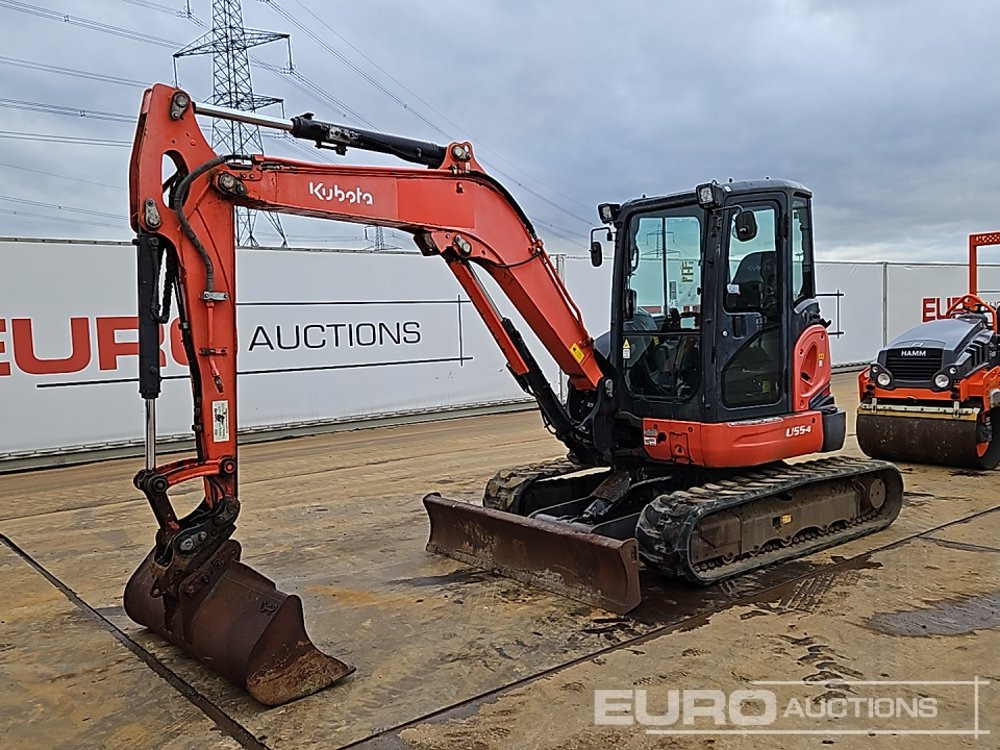 2015 Kubota U55-4 - Mini bager: slika 1 2015 Kubota U55-4 - Mini bager: slika 1