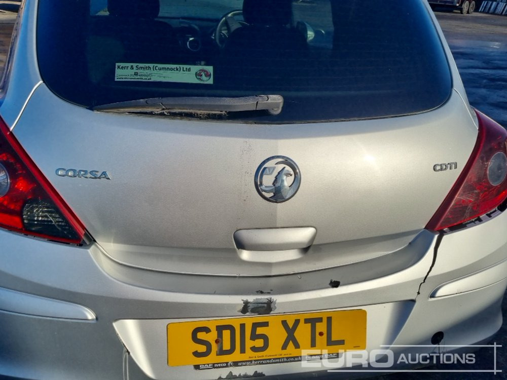 Automobil 2015 Vauxhall Corsa Sportive: slika 20 Automobil 2015 Vauxhall Corsa Sportive: slika 20