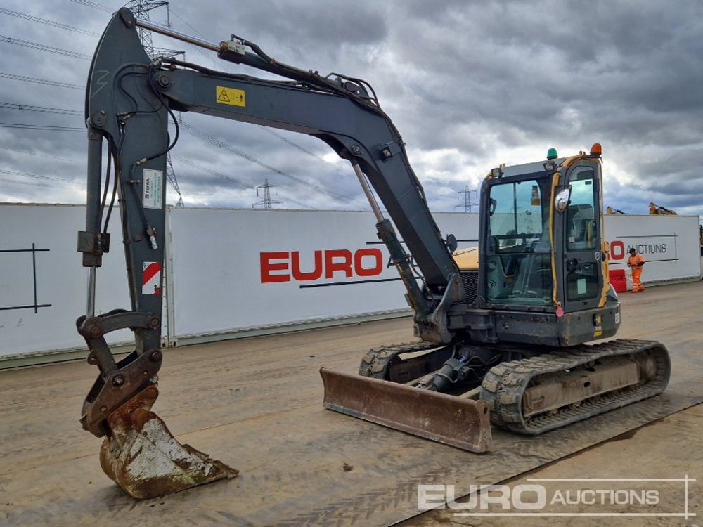 2015 Volvo ECR88D - Mini bager: slika 1 2015 Volvo ECR88D - Mini bager: slika 1