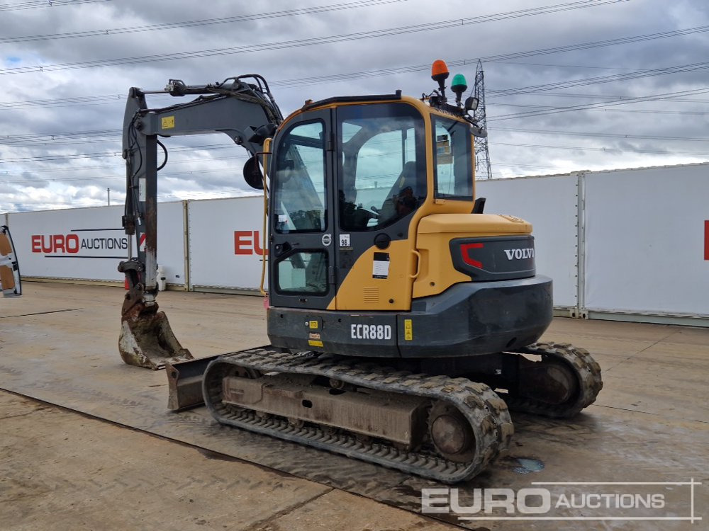 2015 Volvo ECR88D - Mini bager: slika 3 2015 Volvo ECR88D - Mini bager: slika 3