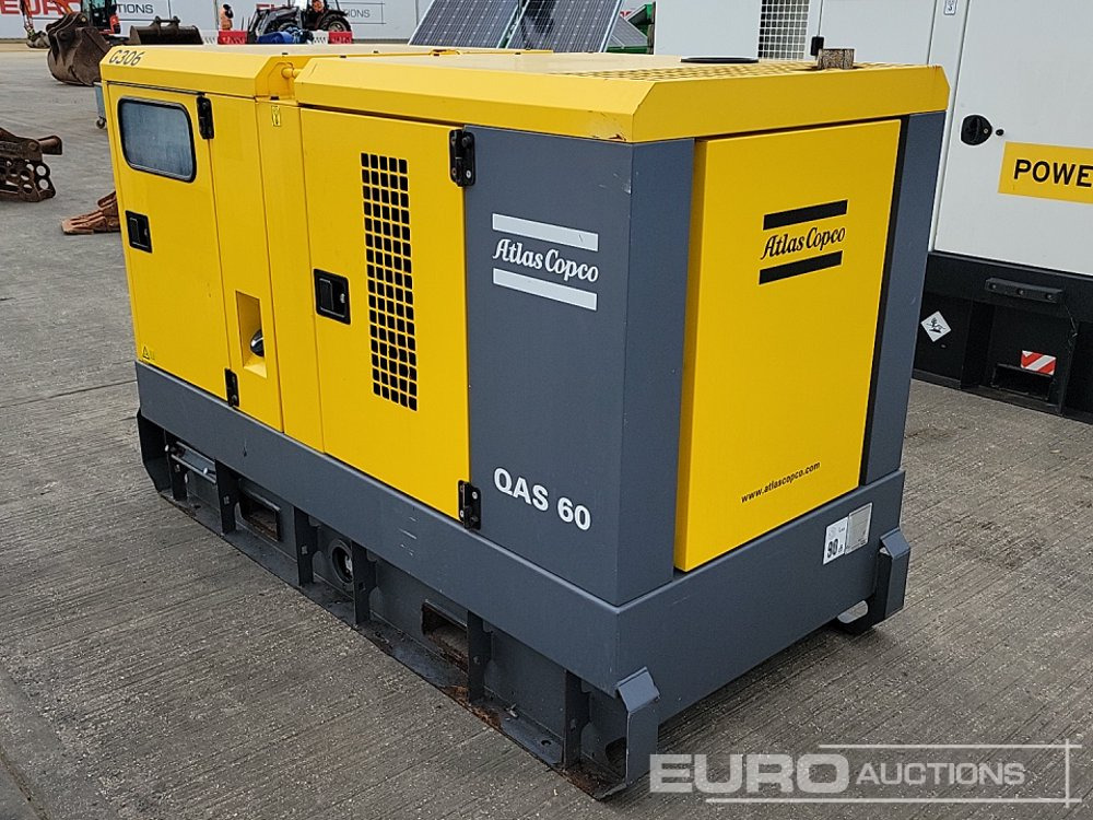 2016 Atlas Copco QAS 60 - Set generatora: slika 3 2016 Atlas Copco QAS 60 - Set generatora: slika 3