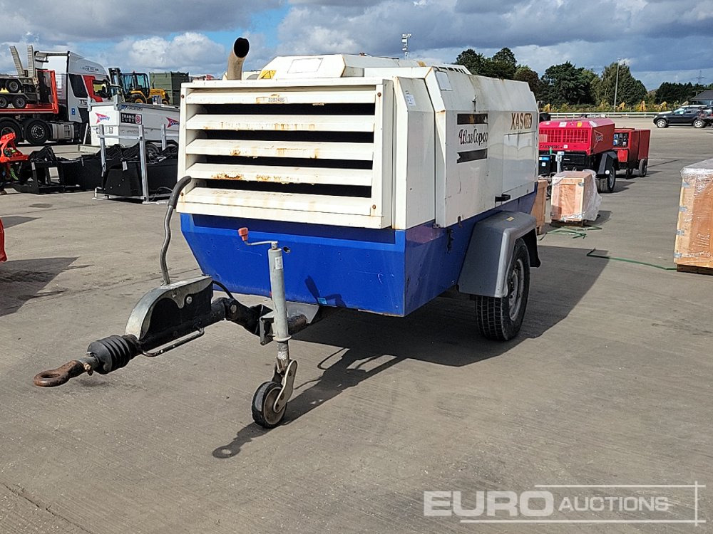 2016 Atlas Copco XAS186 - Kompresor za vazduh: slika 1 2016 Atlas Copco XAS186 - Kompresor za vazduh: slika 1