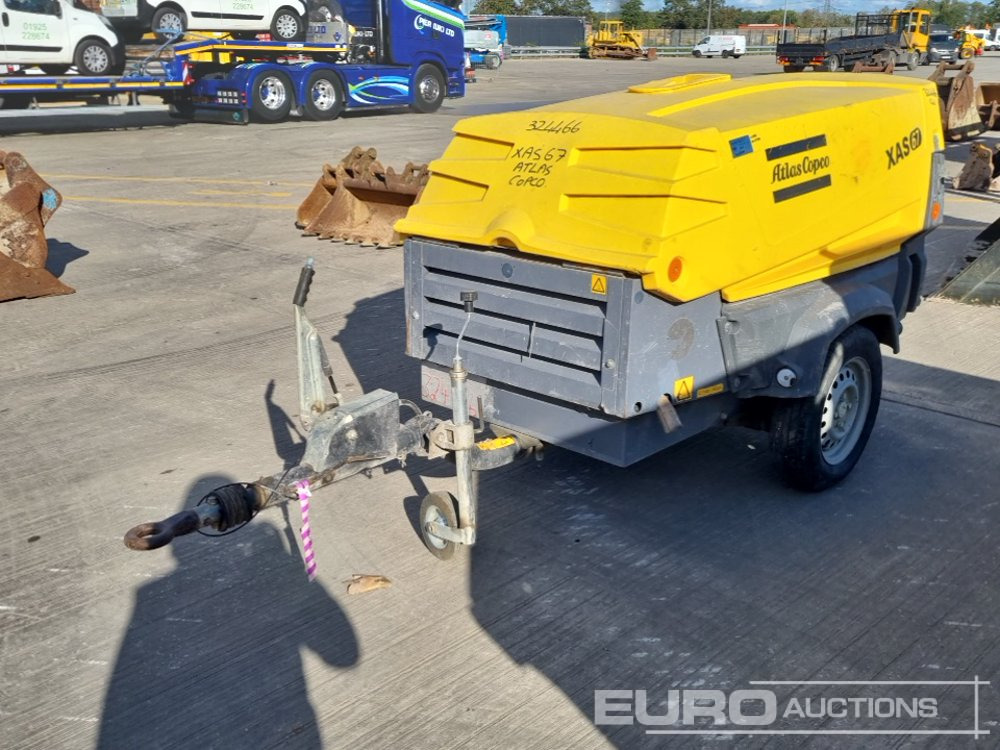 2016 Atlas Copco XAS67KD - Kompresor za vazduh: slika 1 2016 Atlas Copco XAS67KD - Kompresor za vazduh: slika 1