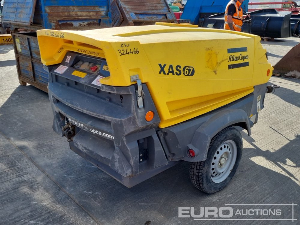 2016 Atlas Copco XAS67KD - Kompresor za vazduh: slika 5 2016 Atlas Copco XAS67KD - Kompresor za vazduh: slika 5