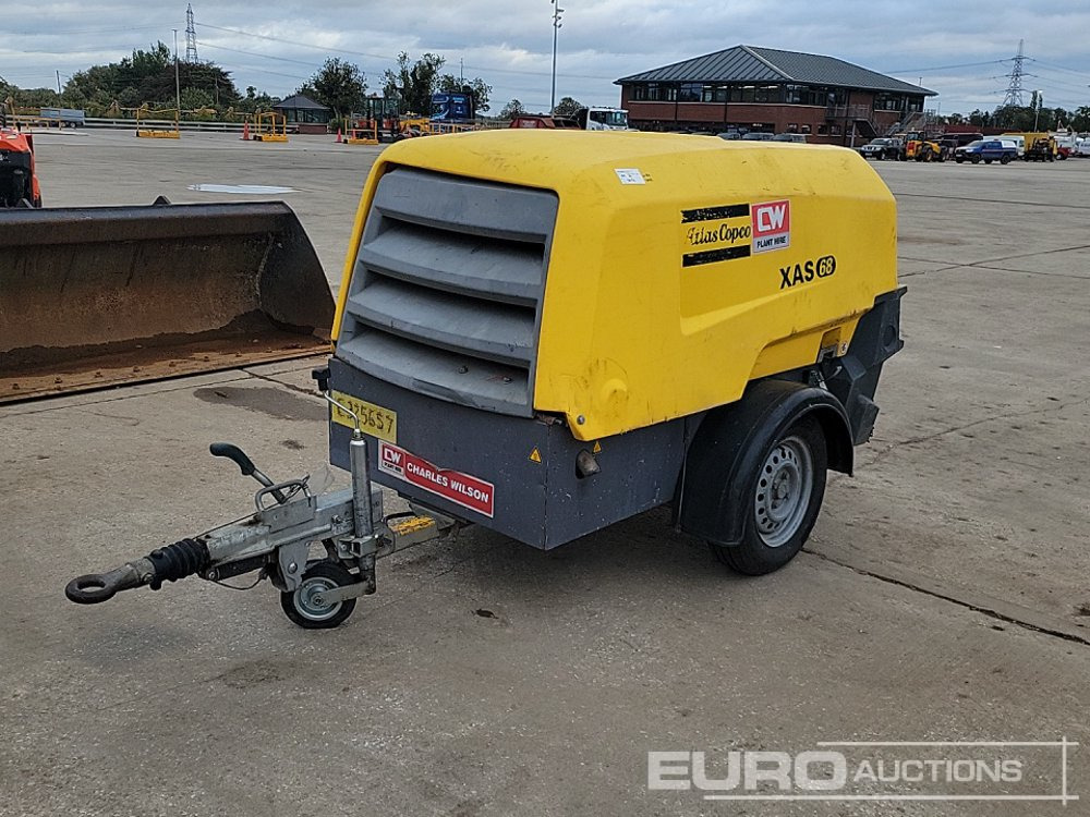 2016 Atlas Copco XAS68 - Kompresor za vazduh: slika 1 2016 Atlas Copco XAS68 - Kompresor za vazduh: slika 1