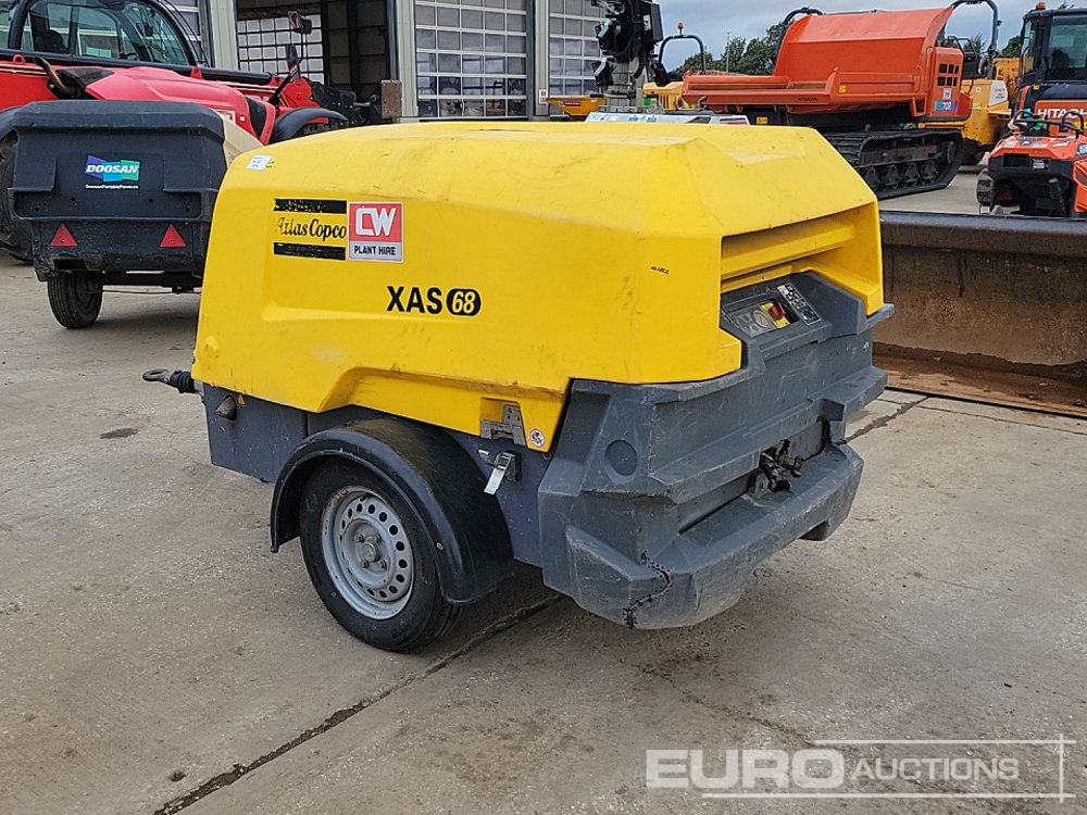 2016 Atlas Copco XAS68 - Kompresor za vazduh: slika 3 2016 Atlas Copco XAS68 - Kompresor za vazduh: slika 3