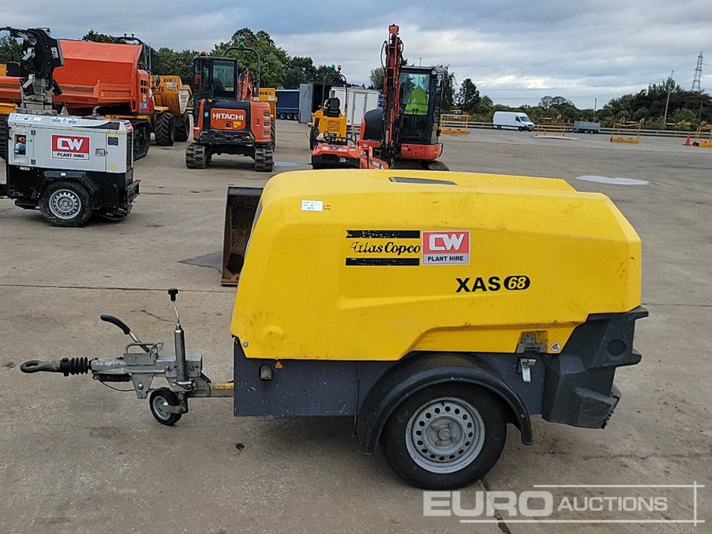 2016 Atlas Copco XAS68 - Kompresor za vazduh: slika 2 2016 Atlas Copco XAS68 - Kompresor za vazduh: slika 2