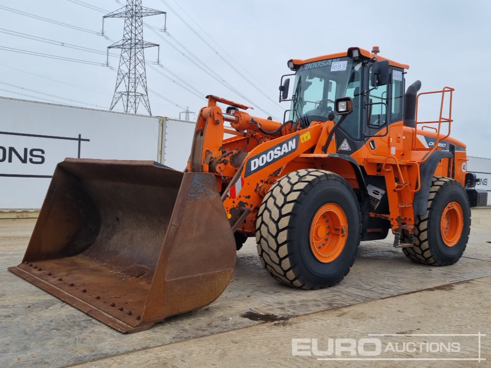 2016 Doosan DL350-5 - Utovarivač točkaš: slika 1 2016 Doosan DL350-5 - Utovarivač točkaš: slika 1