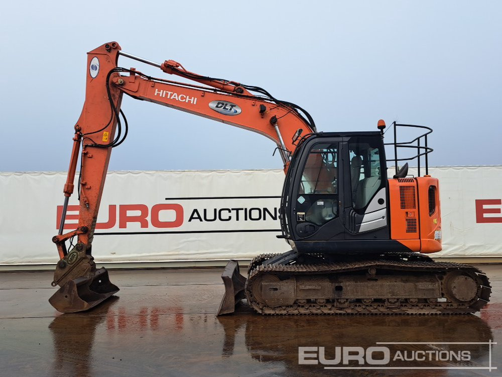2016 Hitachi ZX135US-5B - Bager guseničar: slika 2 2016 Hitachi ZX135US-5B - Bager guseničar: slika 2