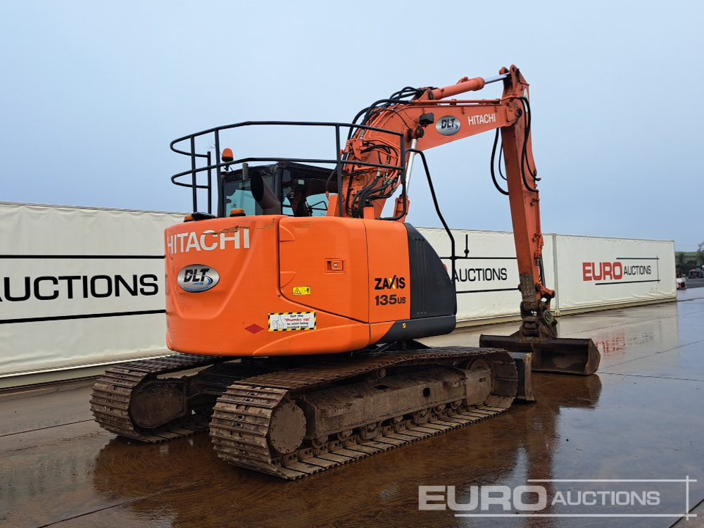 2016 Hitachi ZX135US-5B - Bager guseničar: slika 5 2016 Hitachi ZX135US-5B - Bager guseničar: slika 5