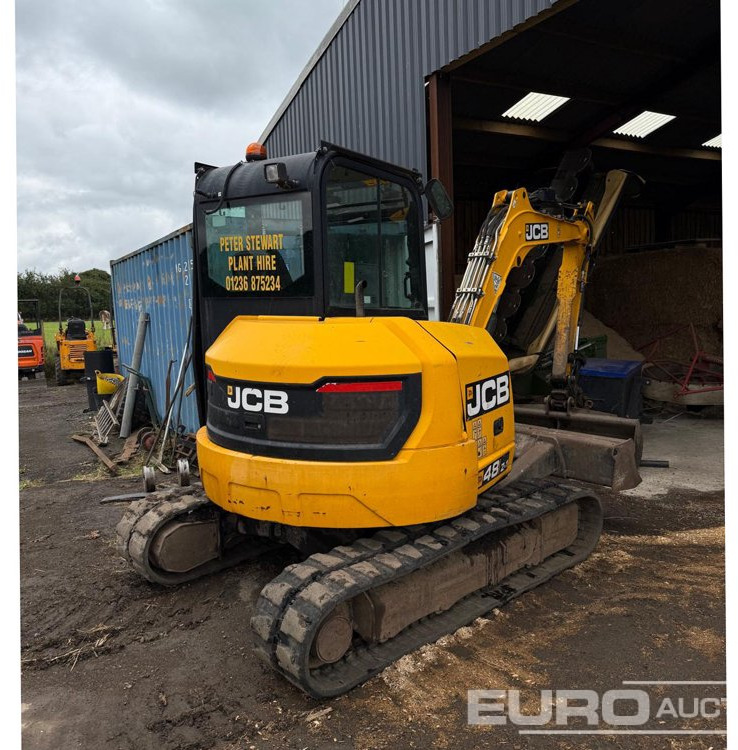 2016 JCB 48Z-1 - Mini bager: slika 2 2016 JCB 48Z-1 - Mini bager: slika 2