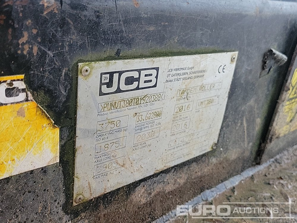 Valjak 2016 JCB VMT380: slika 32