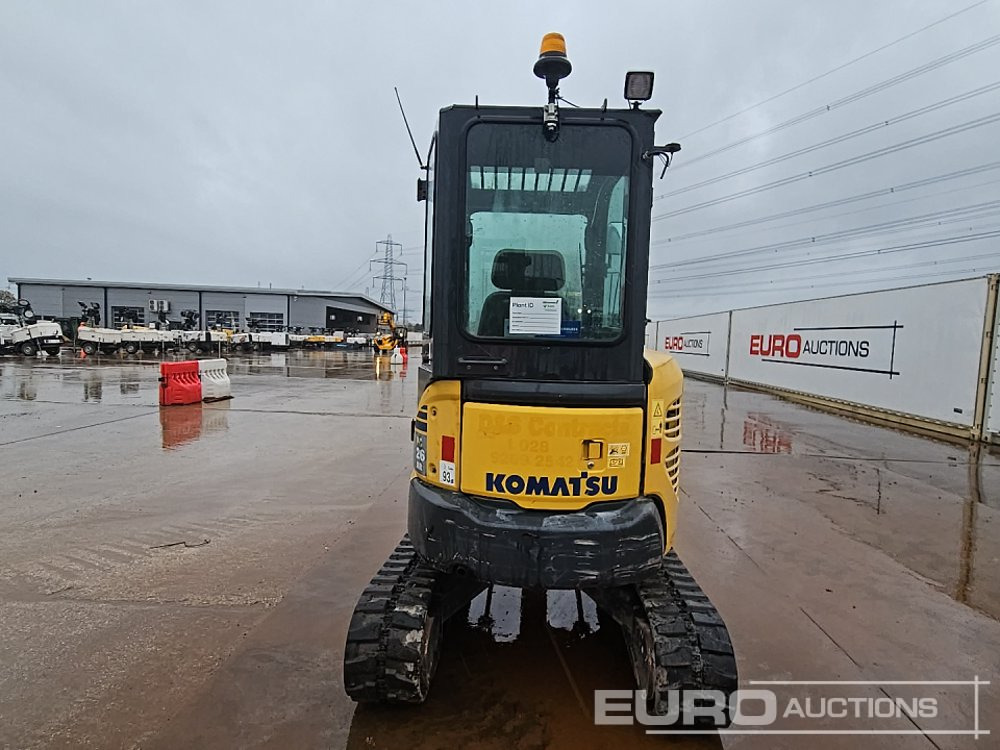2016 Komatsu PC26MR-3 - Mini bager: slika 4 2016 Komatsu PC26MR-3 - Mini bager: slika 4