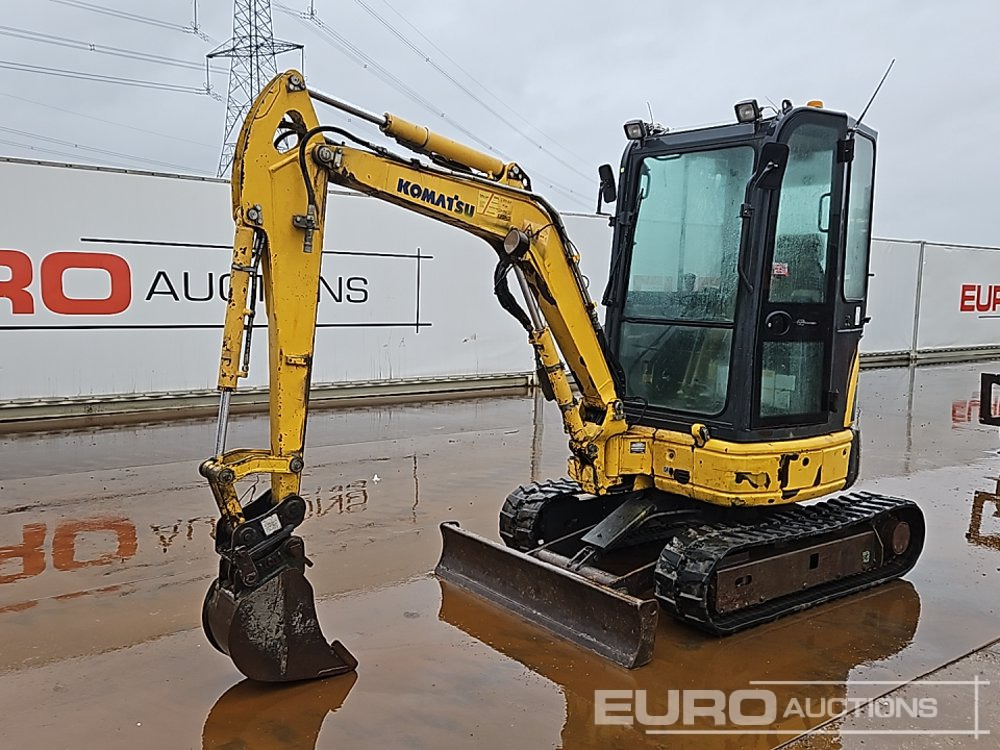 2016 Komatsu PC26MR-3 - Mini bager: slika 1 2016 Komatsu PC26MR-3 - Mini bager: slika 1