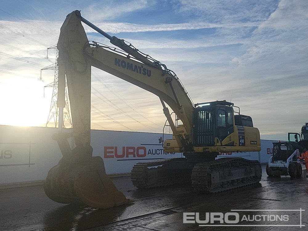 2016 Komatsu PC490LC-10 - Bager guseničar: slika 1 2016 Komatsu PC490LC-10 - Bager guseničar: slika 1