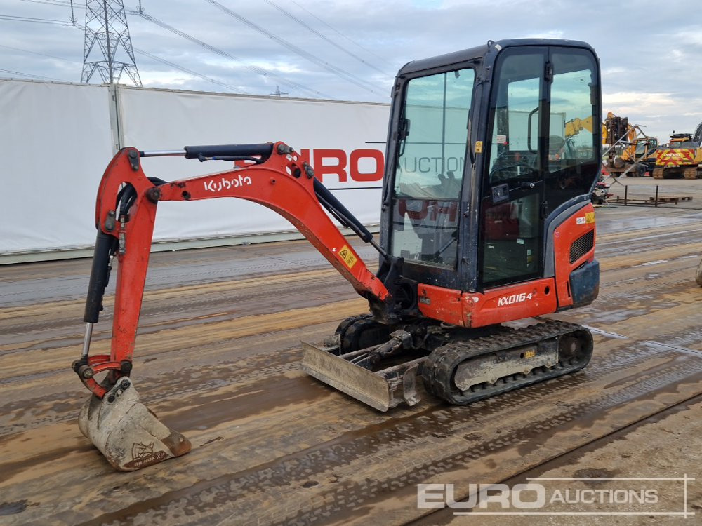 2016 Kubota KX016-4 - Mini bager: slika 1 2016 Kubota KX016-4 - Mini bager: slika 1